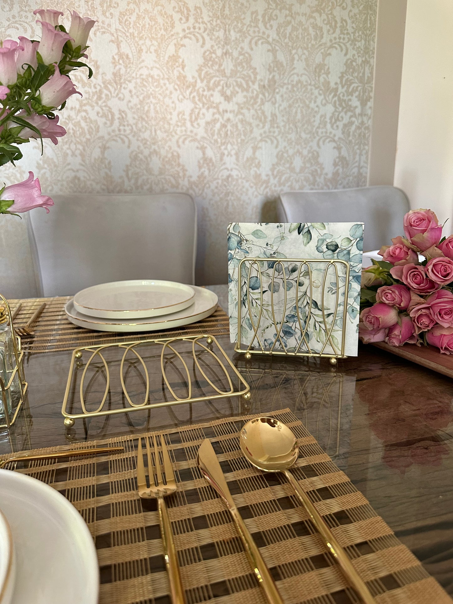 Royal Golden Home Serviettenhalter Grace