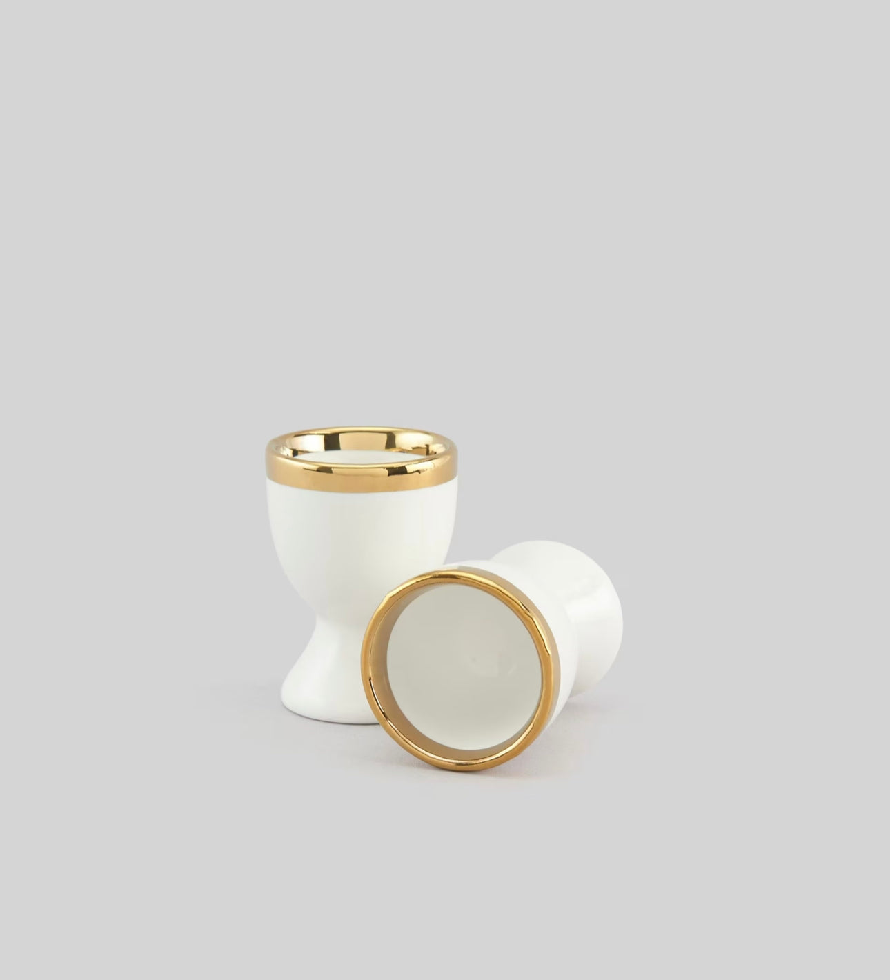 Royal Golden Home Eierbecher Set White