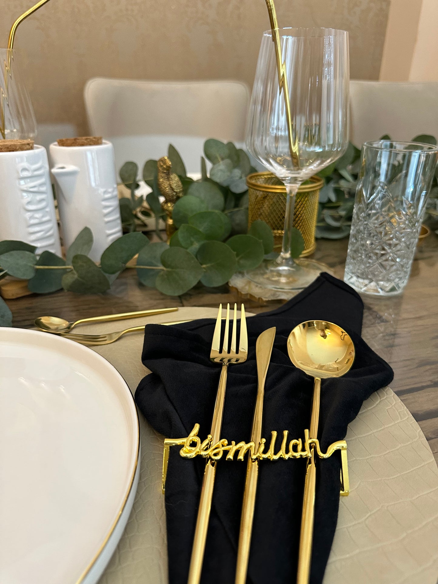 Royal Golden Home Essig- und Öl-Set