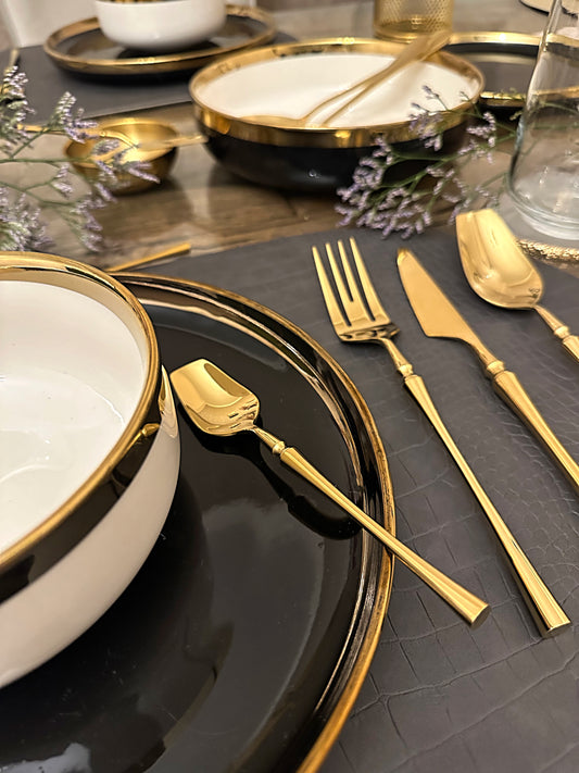 Royal Golden Home Besteck Set Luxy