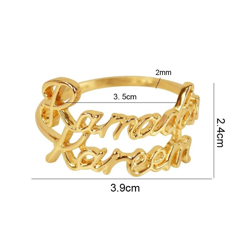 Royal Golden Home Serviettenring Ramadan Karem