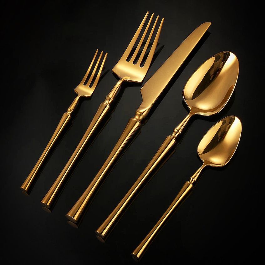 Royal Golden Home Besteck Set Luxe