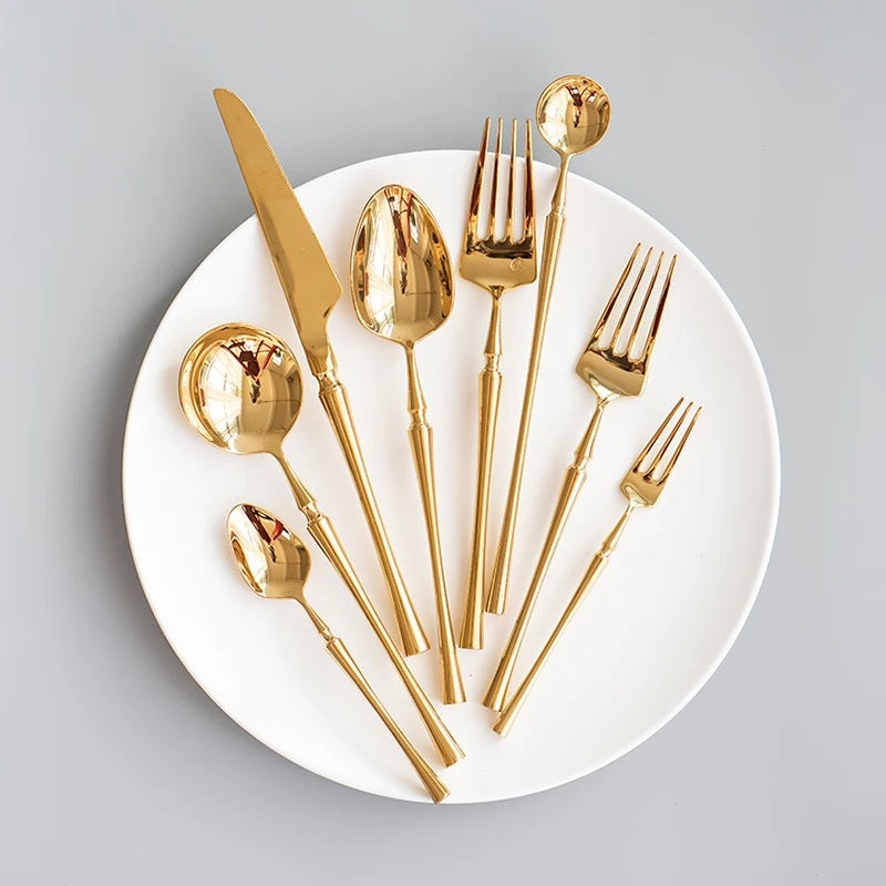 Royal Golden Home Besteck Set Luxe