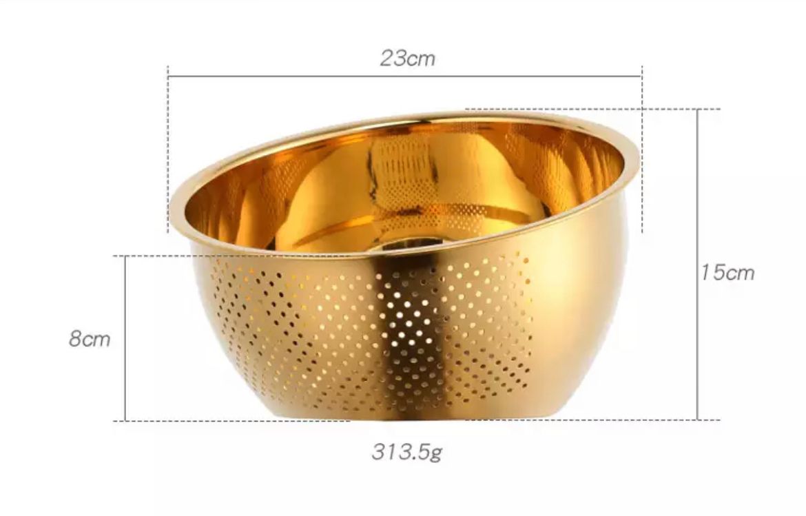 Royal Golden Home 2 in 1 Schüssel / Sieb Anne