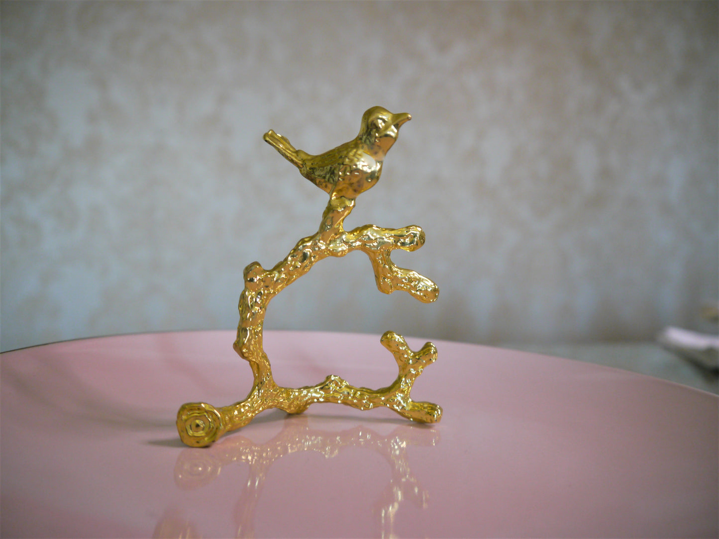 Royal Golden Home Serviettenring Set Bird