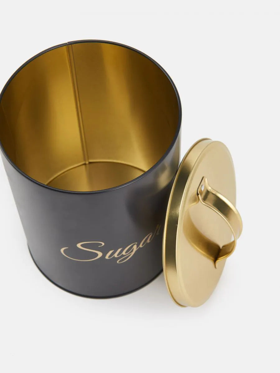 Royal Golden Home Sugar Metall Dose