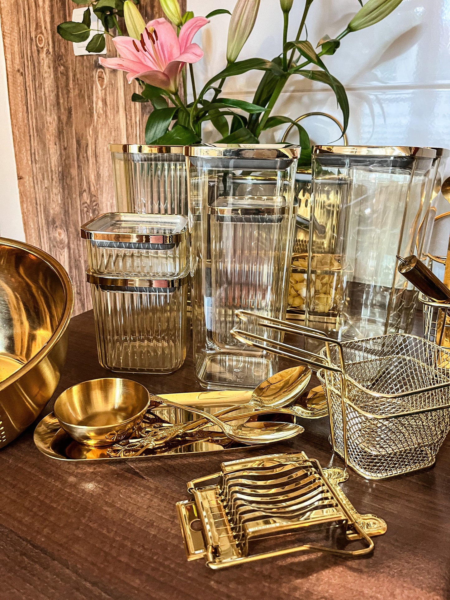 Royal Golden Home Vorratsdosen Set VIP 1700 ml