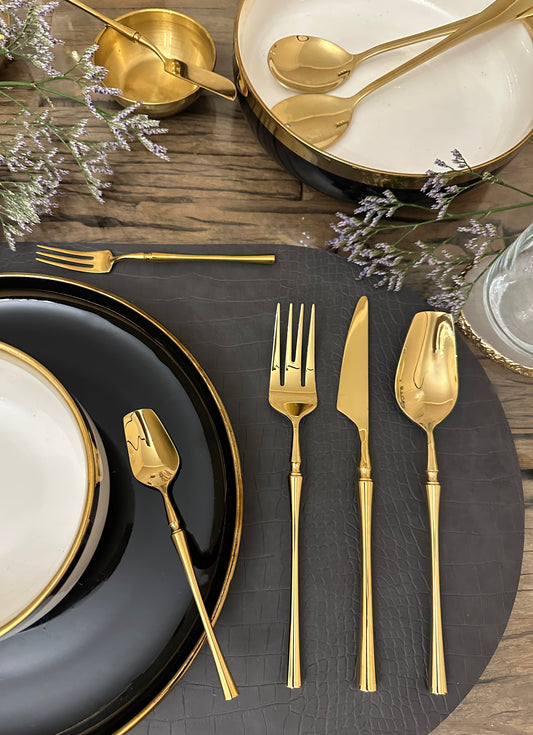 Royal Golden Home Besteck Set Luxy