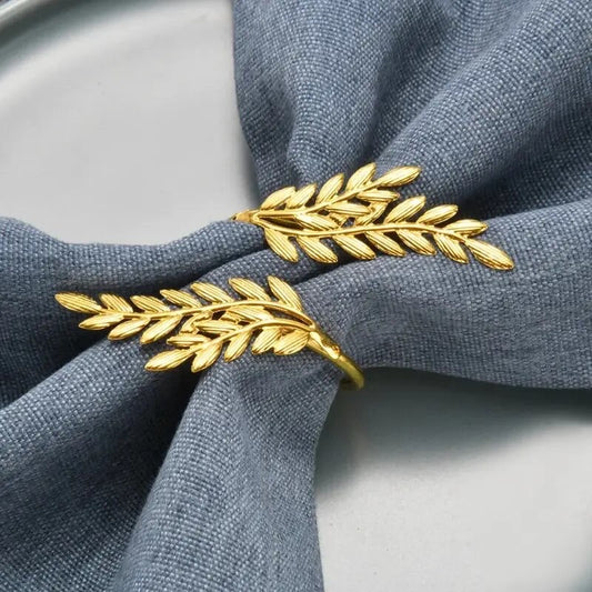 Royal Golden Home Serviettenring Set Amore