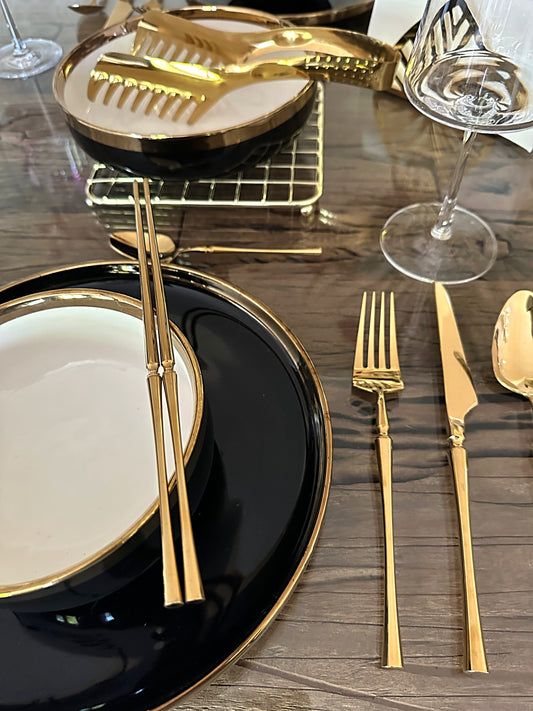 Royal Golden Home Sushi Essstäbchen Luxe