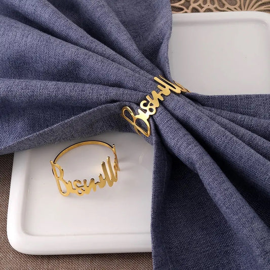Royal Golden Home Serviettenring Bismillah
