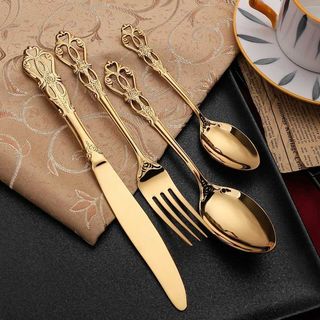 Royal Golden Home Besteck Set Elegance