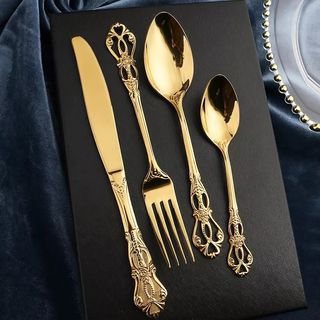 Royal Golden Home Besteck Set Elegance