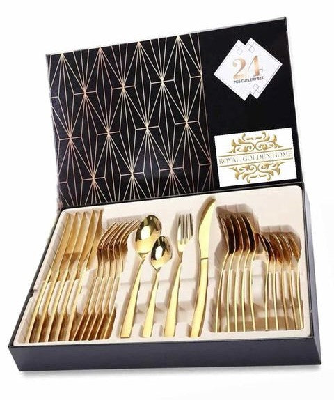 Royal Golden Home Besteck Set Moments