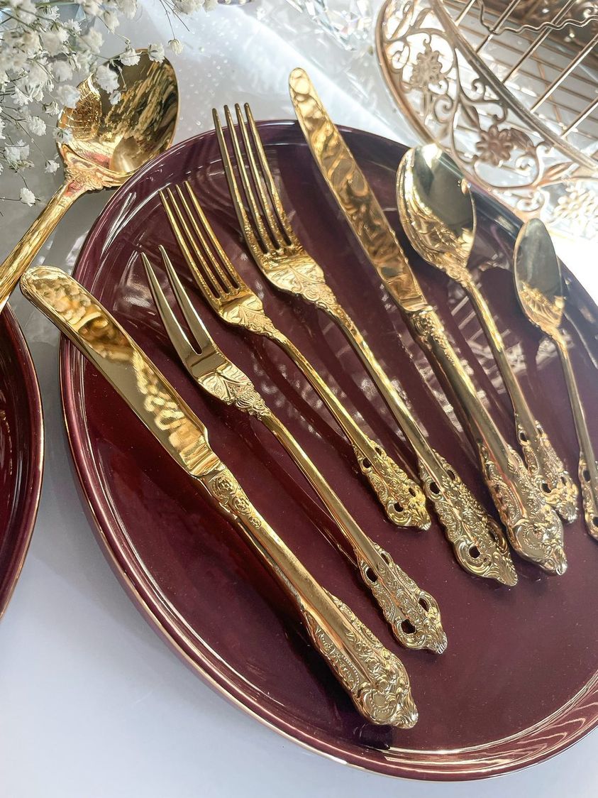 Royal Golden Home Besteck Set Deluxe