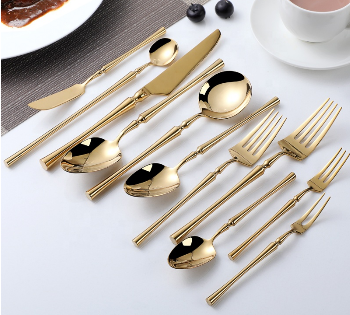 Royal Golden Home Fruchtgabel Set Luxy & Luxe